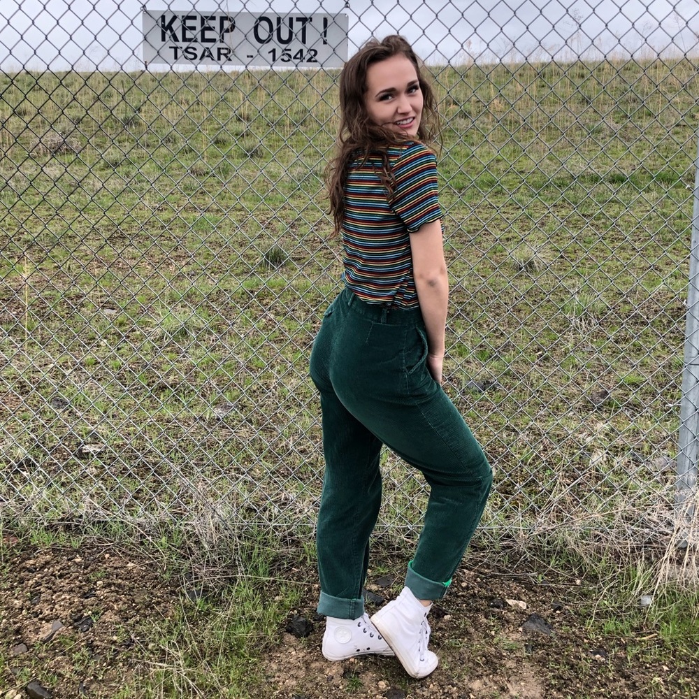 vintage high waisted pants